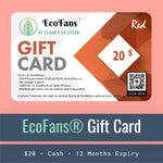 Load image into Gallery viewer, GC020-R0-12-EcoFans® Gift Card--ecofans-$20---12M