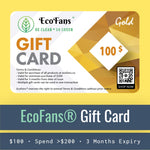 Load image into Gallery viewer, GC100-L2-03-EcoFans® Gift Card--ecofans-$100-2X-3M