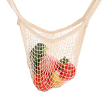 Load image into Gallery viewer, -Washable Cotton Mesh Bag w/ Long Handle-Bag-ecofans---