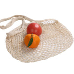 Load image into Gallery viewer, -Washable Cotton Mesh Bag w/ Long Handle-Bag-ecofans---
