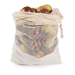 Load image into Gallery viewer, -Washable Cotton Grocery Bag--ecofans---