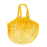 Load image into Gallery viewer, -Washable Cotton Mesh Bag w/ Short Handle-Bag-ecofans---