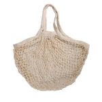 Load image into Gallery viewer, -Washable Cotton Mesh Bag w/ Short Handle-Bag-ecofans---
