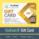 Cargue la imagen en el visor de la Galería, GC100-L0-01-Tarjeta regalo EcoFans®--ecofans-$100---1M
