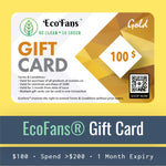 Cargue la imagen en el visor de la Galería, GC100-L2-01-Tarjeta regalo EcoFans®--ecofans-$100-2X-1M
