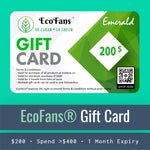 Cargue la imagen en el visor de la Galería, GC200-G2-01-EcoFans® Gift Card-ecofans-$200-2X-1M
