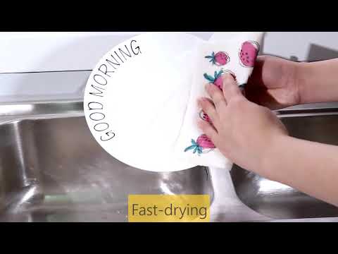 Paño de cocina sueco - Paquete múltiple de paños de esponja de celulosa
