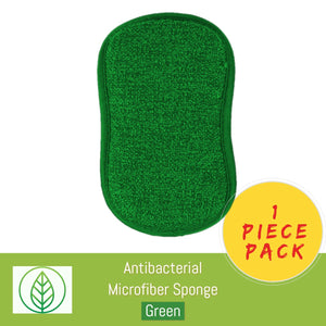 KS002-G-01-Esponja de microfibra antibacteriana-esponja-ecofans-1-Verde-
