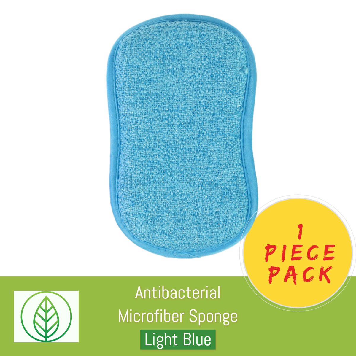 KS002-LU-01-Antibacterial Microfiber Sponge-Sponge-ecofans-1-Light Blue-